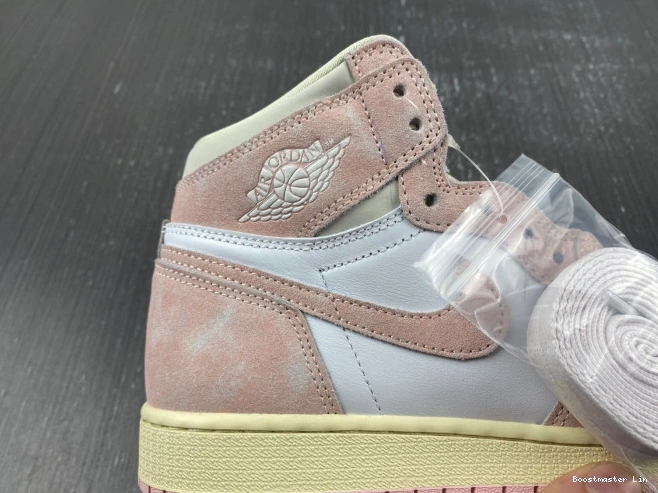 Bmlin shoes OG Retro 1 Jordan (Women's) Pink FD2596-600 High Air Washed 0707
